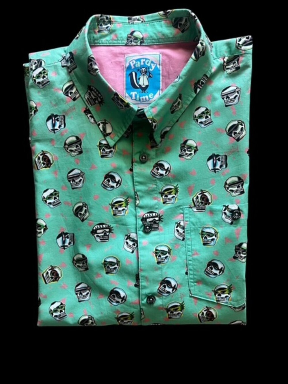 PARDY TIME "Radical Visions" Button-Down Shirt